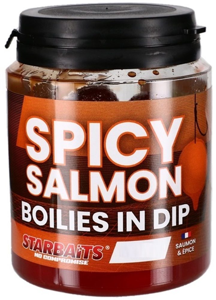 Starbaits Boilies v dipu Spicy Salmon 150g - 24mm