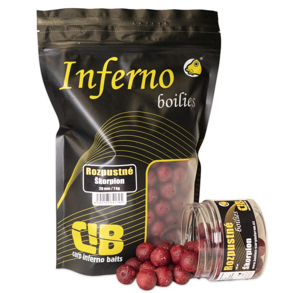 E-shop Carp Inferno Rozpustné Boilies Hot Line Škorpion,Carp Inferno Rozpustné Boilies Hot Line Škorpion
