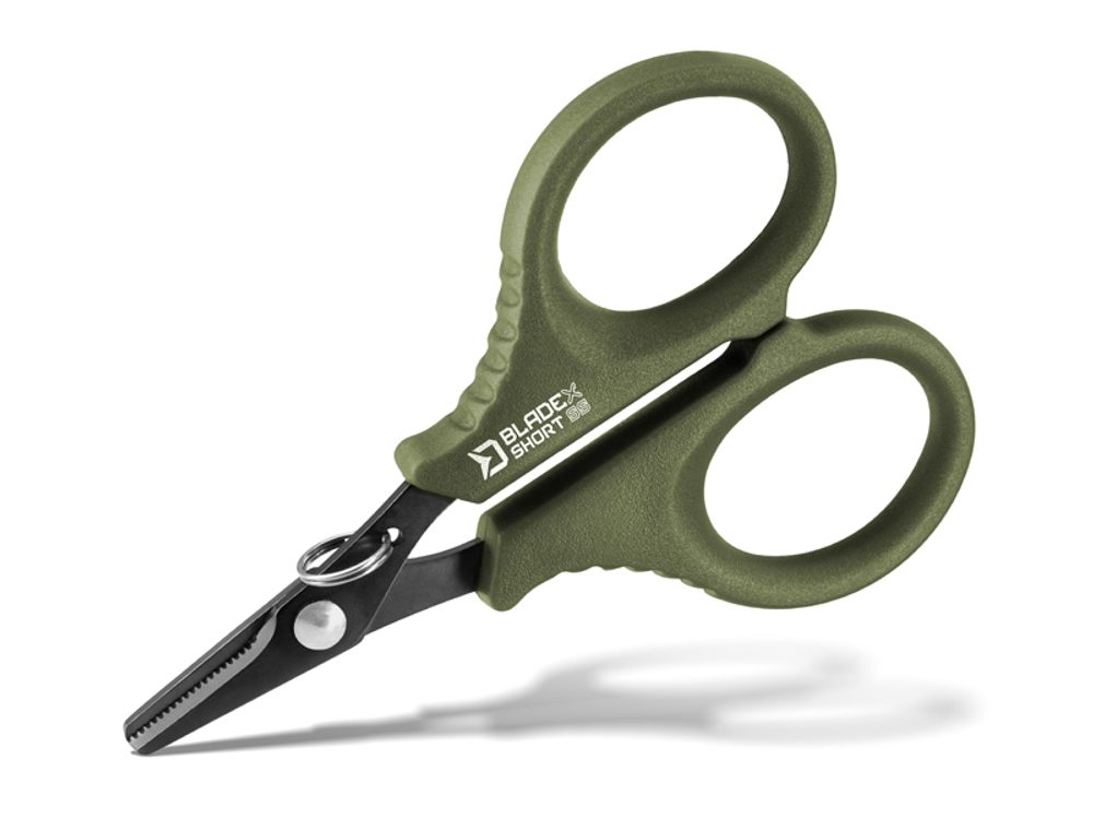Delphin Nůžky s vroubky BladeX Short SS 9,5cm