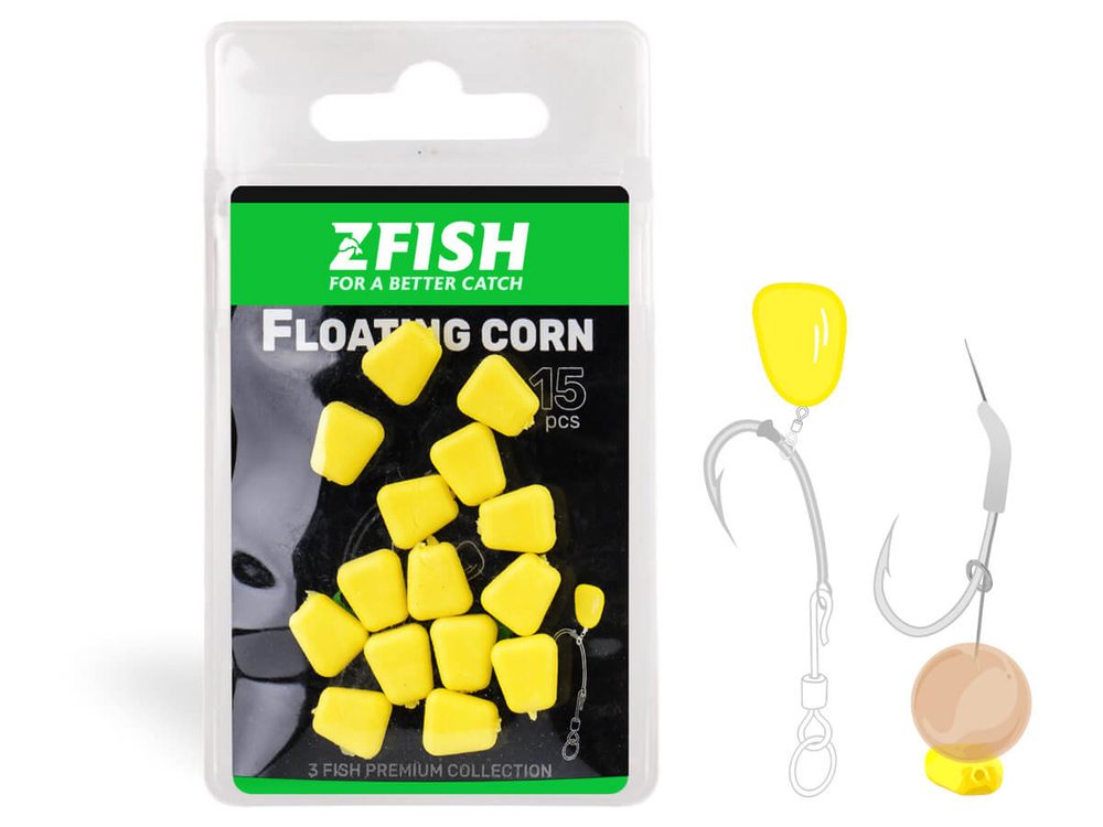 E-shop Zfish Nástraha Plovoucí kukuřice 10ks,Zfish Nástraha Plovoucí kukuřice 10ks