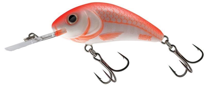 Salmo Wobler Rattlin Hornet Floating 5,5cm - Ultraviolet Orange