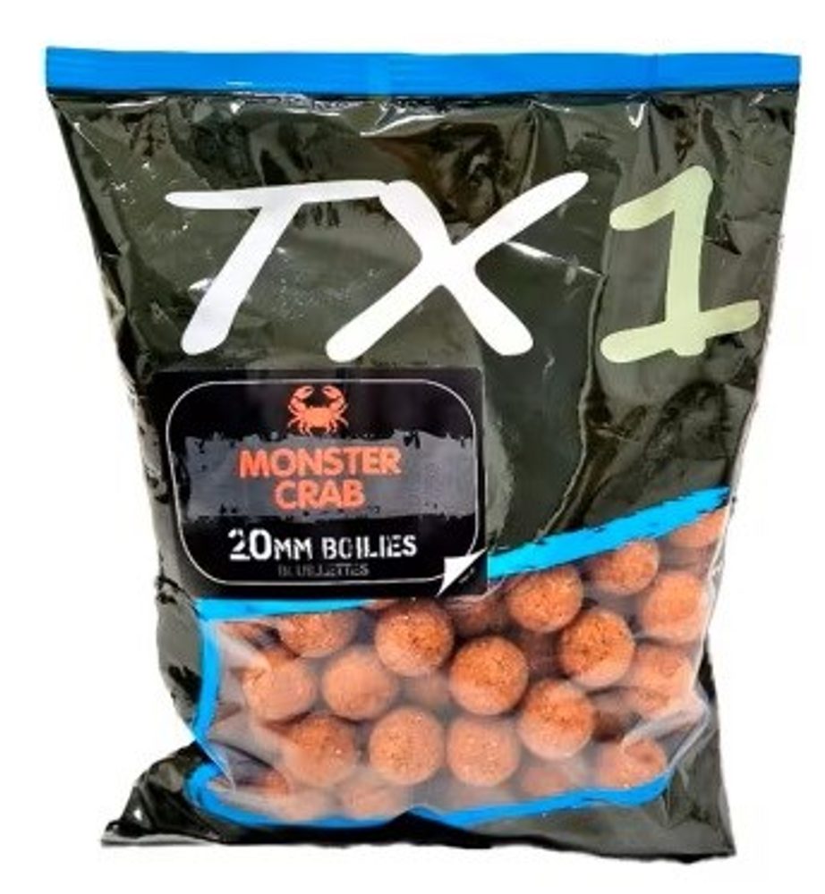 Shimano Boilies TX1 Monster Crab - 20mm  1kg,Shimano Boilies TX1 Monster Crab - 20mm  1kg