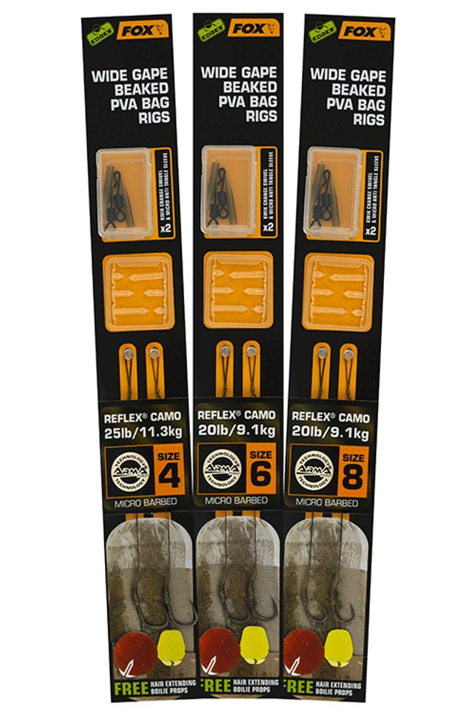 E-shop Fox Návazec Wide Gape Beaked Pva Bag Rigs,Fox Návazec Wide Gape Beaked Pva Bag Rigs