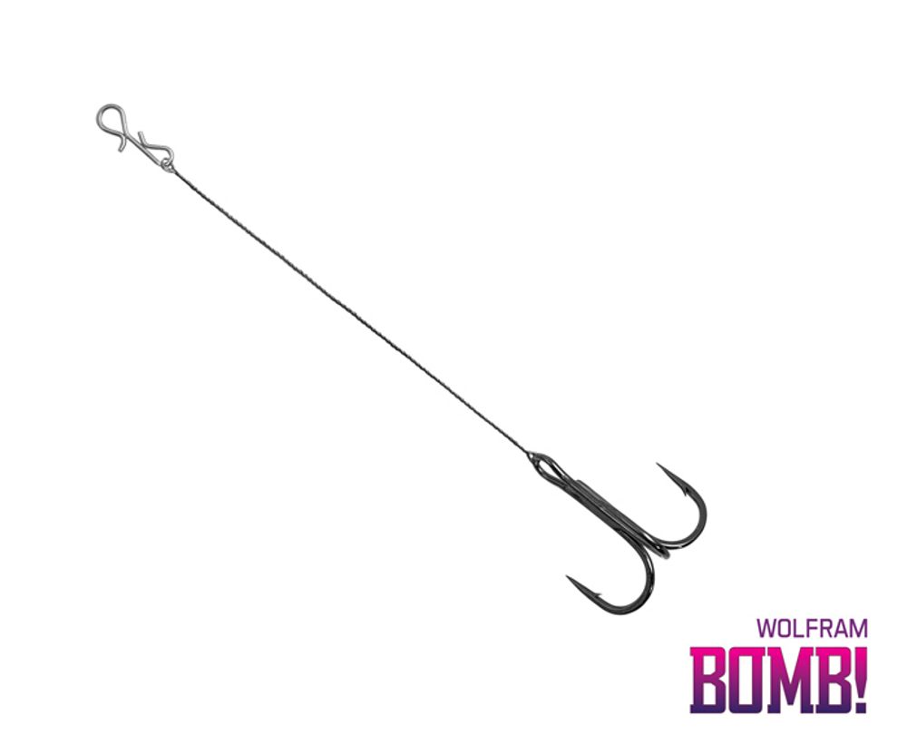 E-shop Delphin Přívlačový návazec Bomb! Twisto Rigs Wolfram 3ks - #1/12cm,Delphin Přívlačový návazec Bomb! Twisto Rigs Wolfram 3ks - #1/12cm