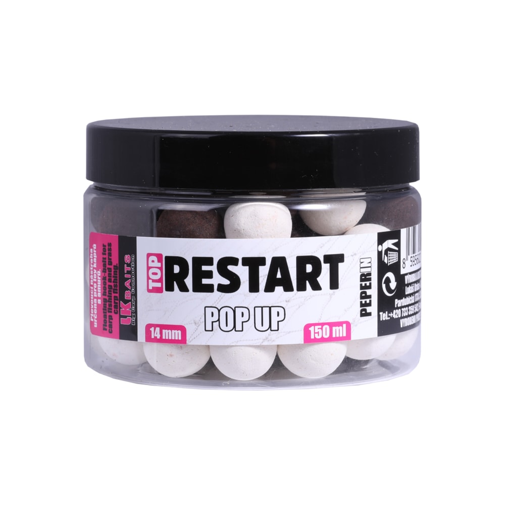 E-shop LK Baits Pop-up boilie TopRestart Peperin,LK Baits Pop-up boilie TopRestart Peperin