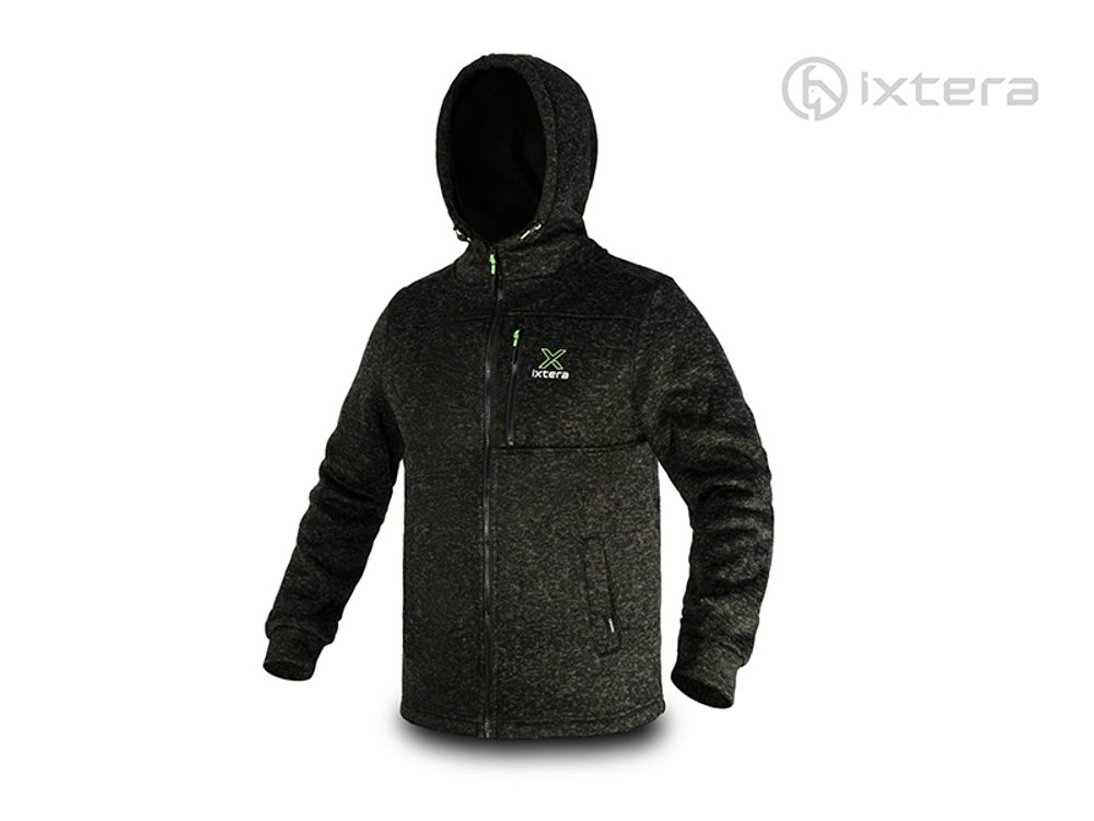 Ixtera Outdoorová mikina s kapucí Camotic - L