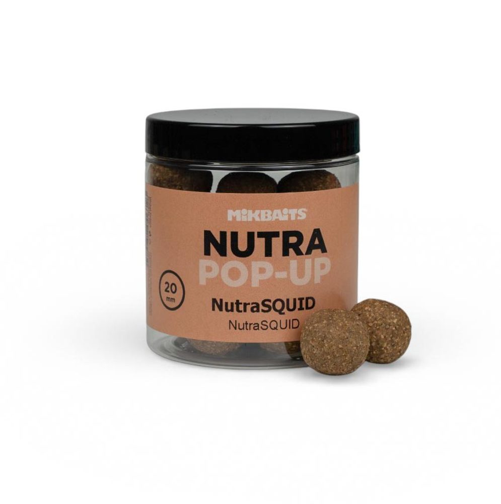 E-shop Mikbaits Boilies Nutra pop-up 20mm 250ml - NutraSQUID,Mikbaits Boilies Nutra pop-up 20mm 250ml - NutraSQUID