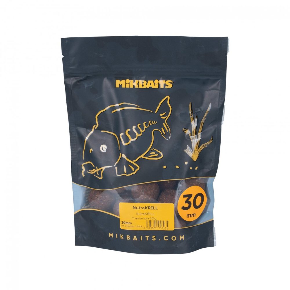 E-shop Mikbaits Boilie ManiaQ NutraKRILL - 30mm 300g,Mikbaits Boilie ManiaQ NutraKRILL - 30mm 300g
