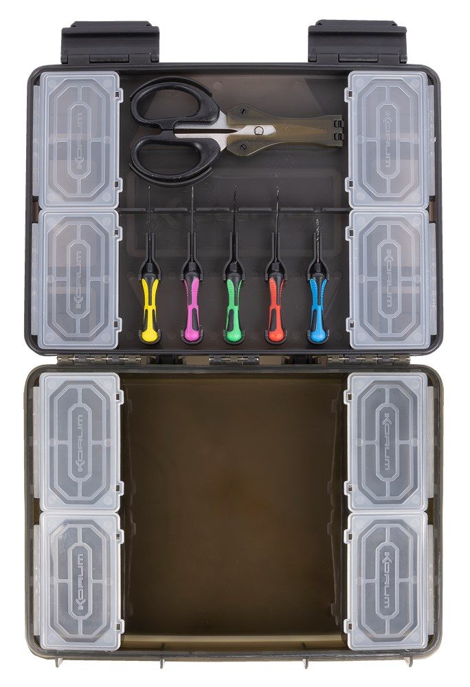 E-shop Korum Tackle Box Slim Blox Loaded,Korum Tackle Box Slim Blox Loaded
