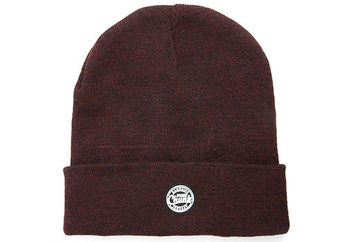 Fox Zimní čepice CHUNK Burgundy/Black Marl Beanie