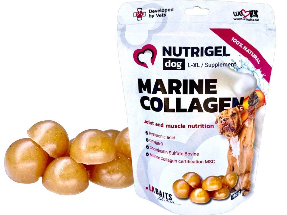 LK Baits Pet Kolagen Nutrigel Dog Marine Collagen - L-XL 180g