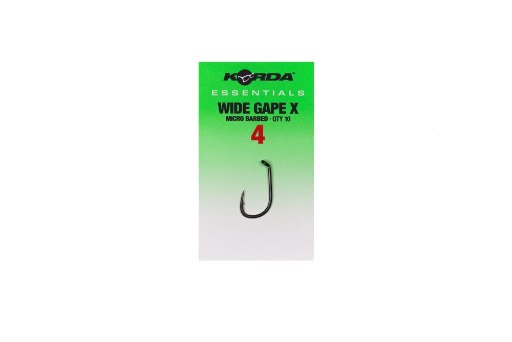 Korda Háčky Essentials Wide Gape X 10ks - vel.4