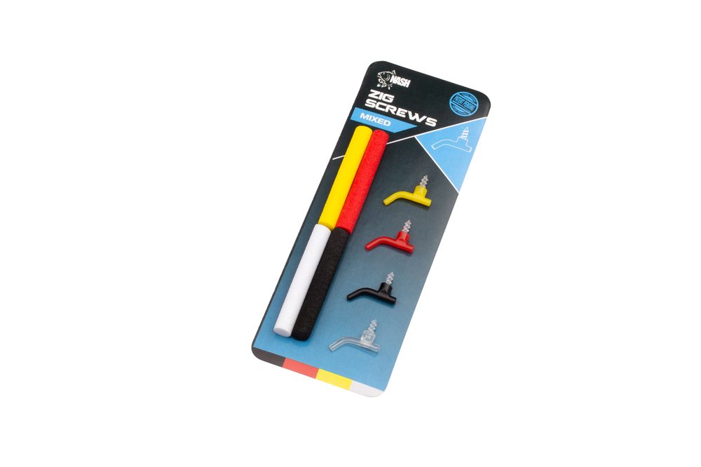 E-shop Nash Rovnátka Zig Screws 4ks - Mix,Nash Rovnátka Zig Screws 4ks - Mix