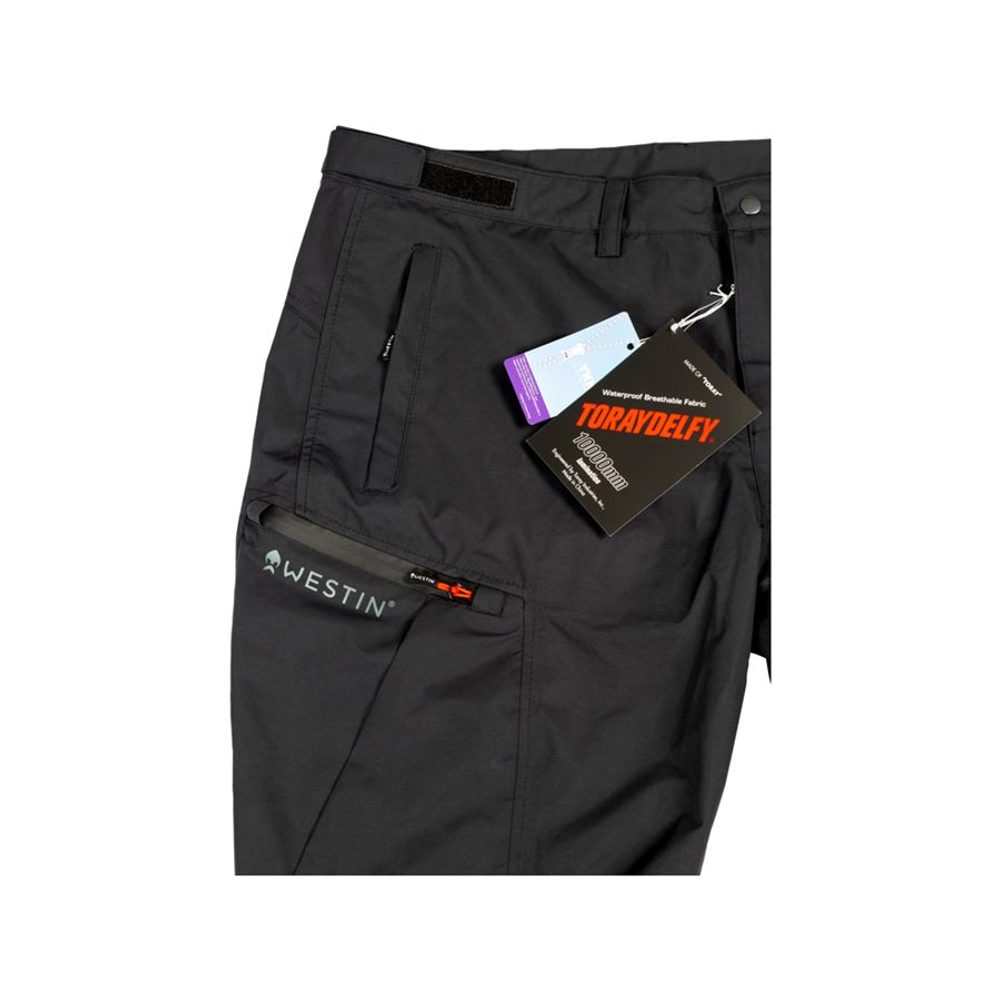 Westin Kalhoty W6 Rain Pants Steel Black - XXXL