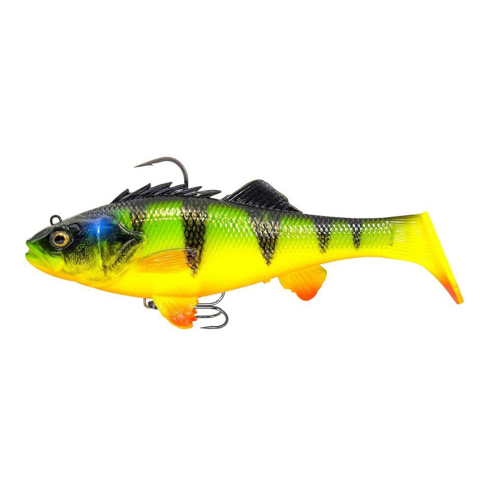 E-shop Savage Gear Gumová nástraha 3D Perch RTF Fire Perch - 12,5cm 37g,Savage Gear Gumová nástraha 3D Perch RTF Fire Perch - 12,5cm 37g