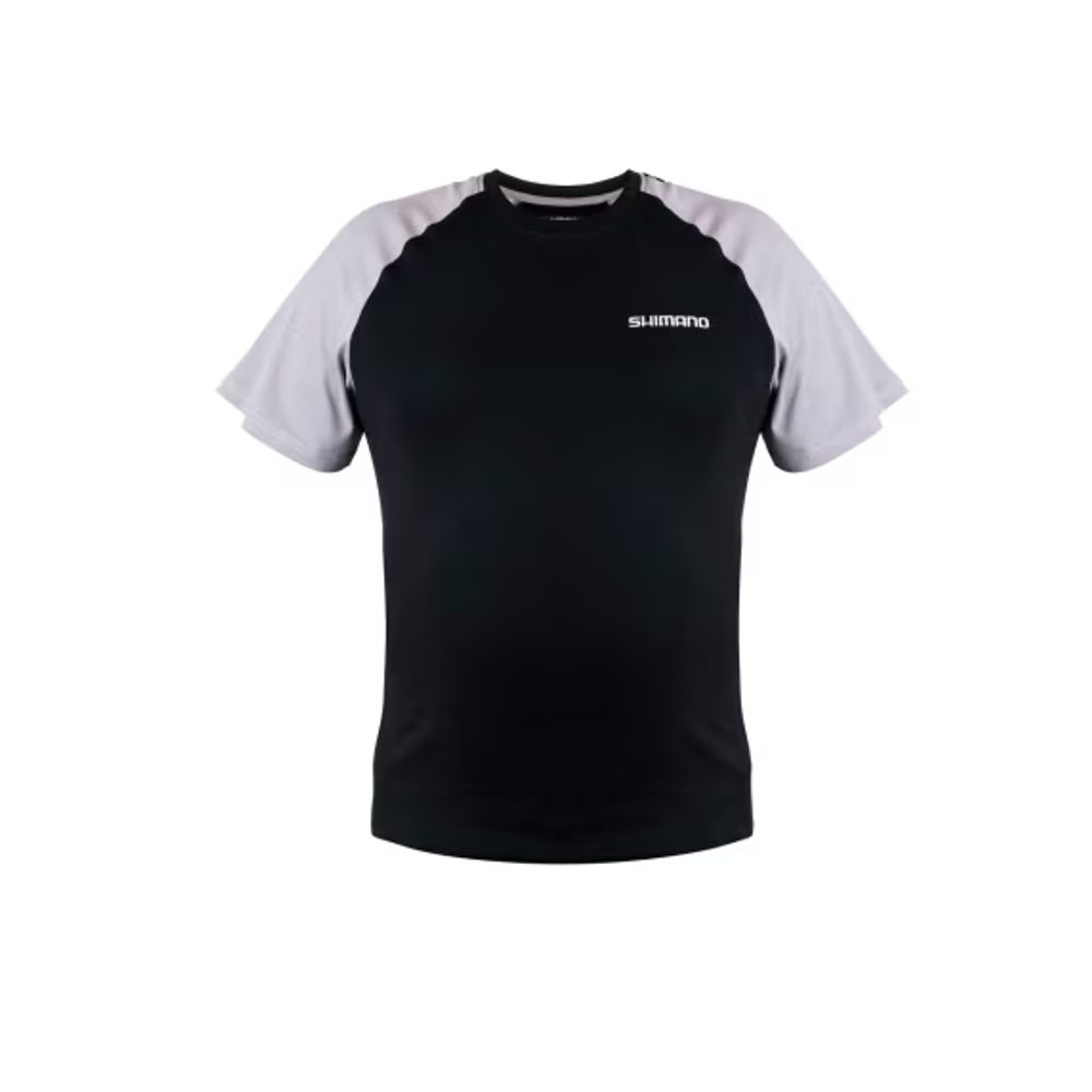 E-shop Shimano Triko Short Sleeve T-Shirt Black - L,Shimano Triko Short Sleeve T-Shirt Black - L