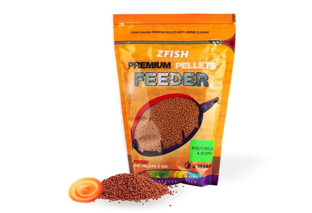 Zfish Mikro Pelety 2mm 700g - N-Butyric Acid & Scopex