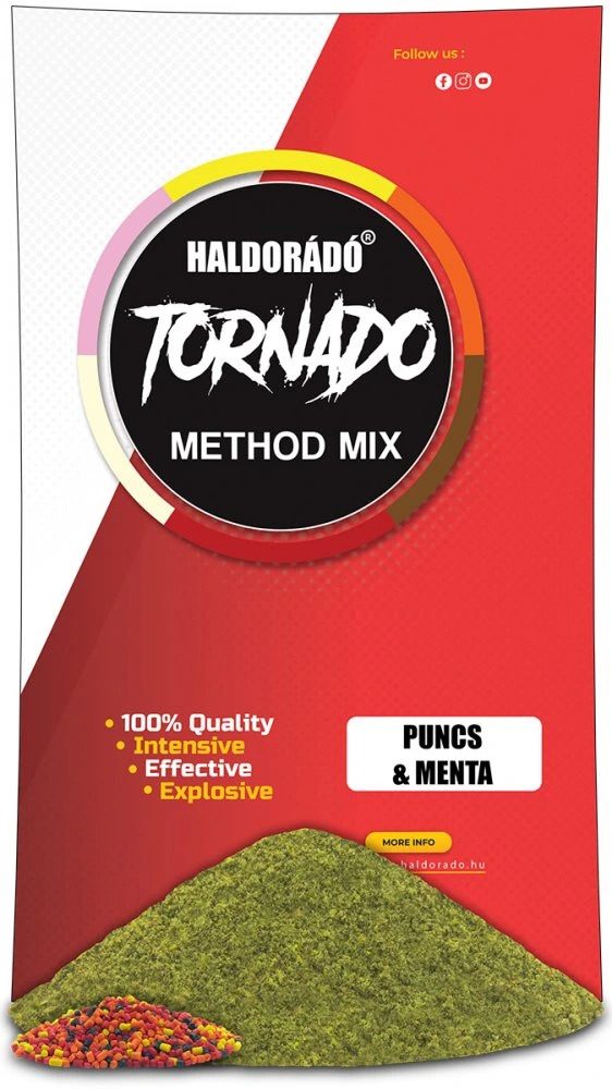 Haldorádó Method Mix Tornado 500g - Punč-mentol