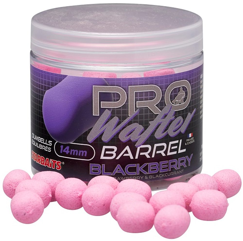 Fotografie Starbaits Boilies Wafter Pro Blackberry 14mm 50g
