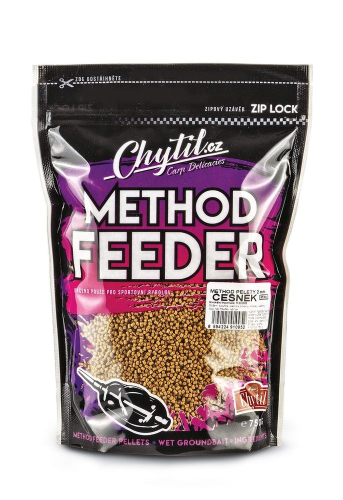 E-shop Chytil Method Feeder Pelety 2mm 750g - Česnek,Chytil Method Feeder Pelety 2mm 750g - Česnek