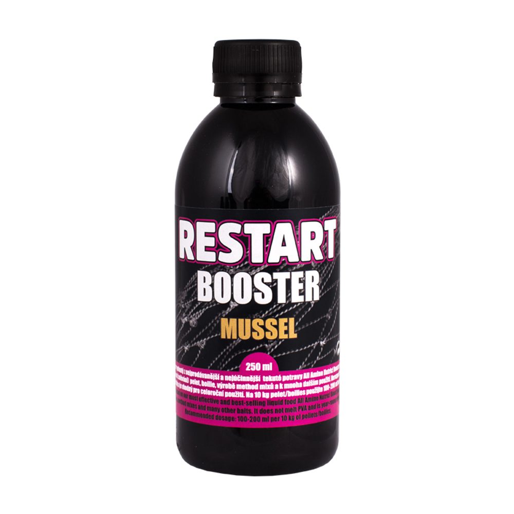 LK Baits Booster 250 ml - ReStart - Mussel