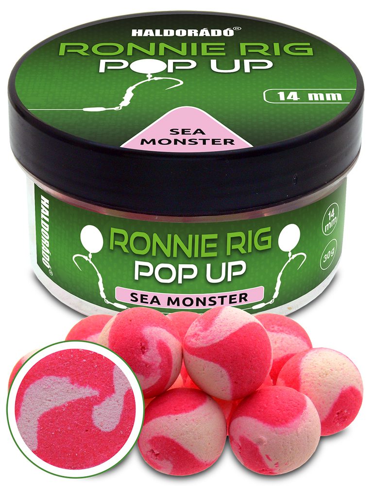 Haldorádó Pop-Up Ronnie Rig 14mm 30g - Sea Monster