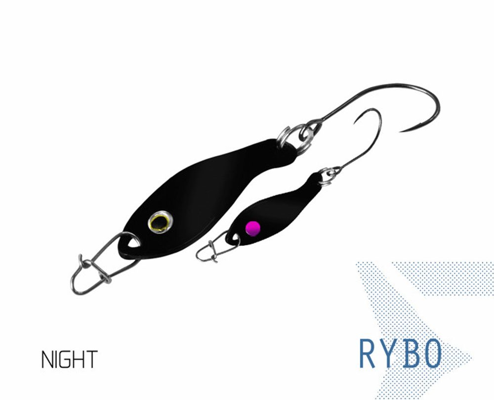 Delphin Plandavka Rybo - 0.5g NIGHT Hook #8,Delphin Plandavka Rybo - 0.5g NIGHT Hook #8