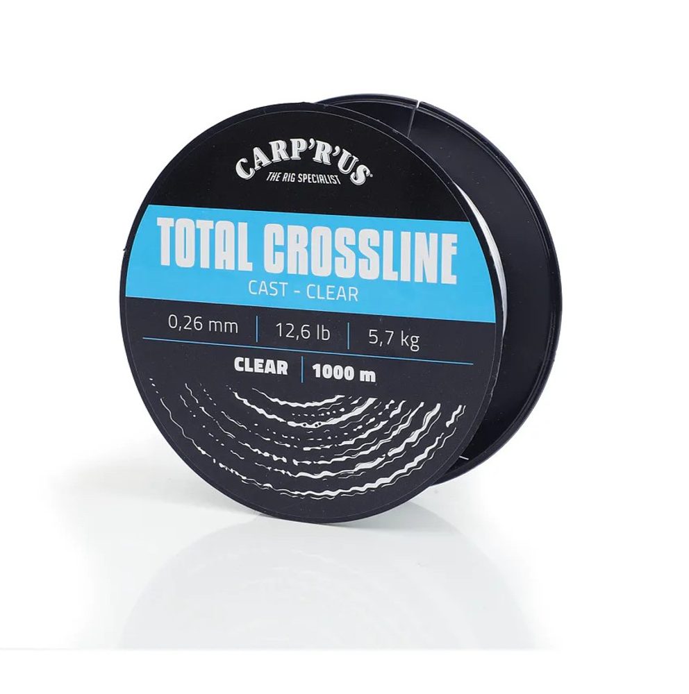 Carp´R´Us Vlasec Total Crossline Cast Clear 1000m - 0,35mm 9,7kg – Carp ´R´ Us