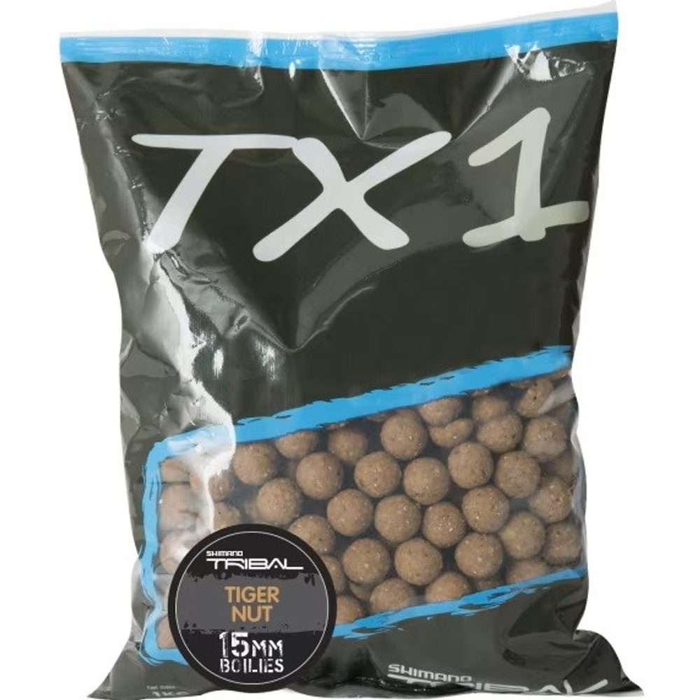 Shimano Boilies TX1 Tiger Nut - 20mm  1kg,Shimano Boilies TX1 Tiger Nut - 20mm  1kg