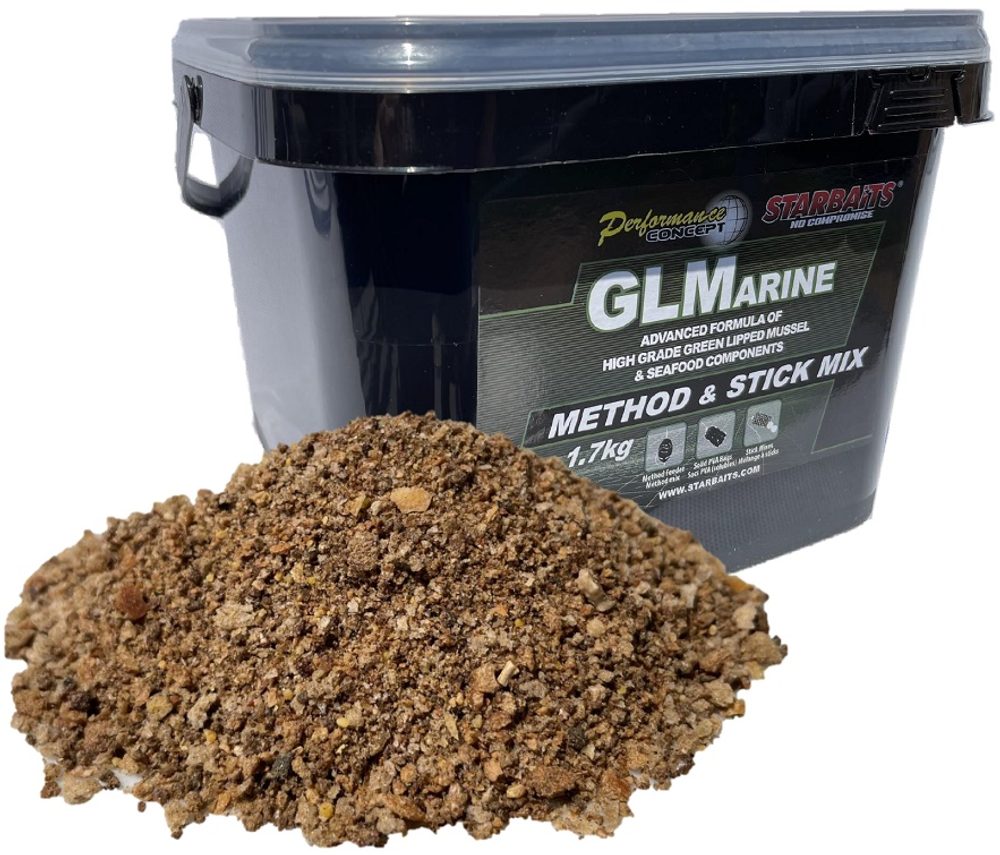 Fotografie Starbaits Method & Stick Mix GLMarine 1,7kg