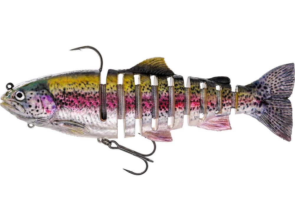 Westin Gumová nástraha Tommy The Trout Multi Jointed R2F Real Rainbow Trout - 20cm 105g
