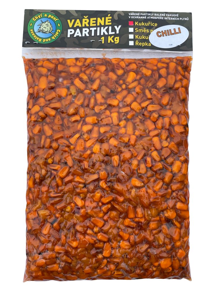 E-shop Chyť a pusť Vařená Kukuřice 1kg - Chilli,Chyť a pusť Vařená Kukuřice 1kg - Chilli