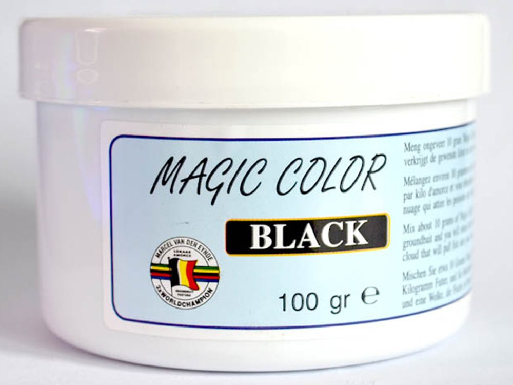 E-shop MVDE Barva do návnad Magic Color 100g - Black