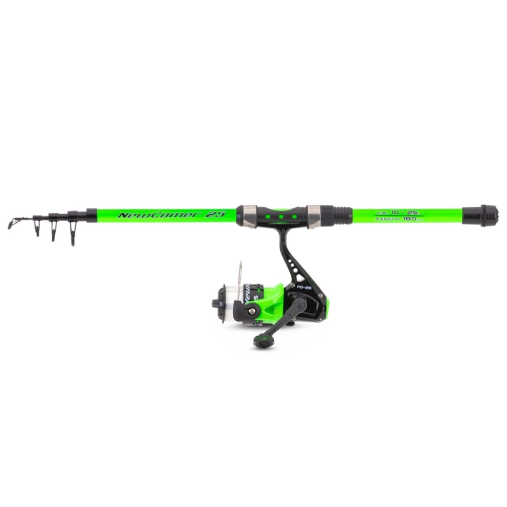 E-shop Saenger Prut Newcomer II Tele 1,8m 10-25g + Naviják 25 FD + Vlasec 0,22mm,Saenger Prut Newcomer II Tele 1,8m 10-25g + Naviják 25 FD + Vlasec 0,22mm
