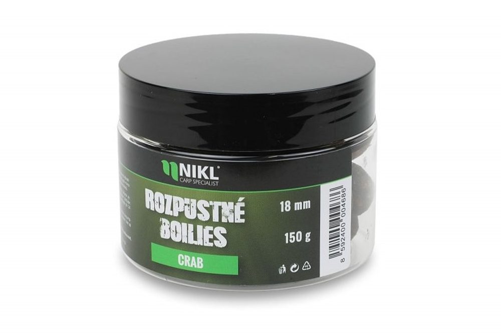 E-shop Nikl Rozpustné boilies Crab 150g - 14mm,Nikl Rozpustné boilies Crab 150g - 14mm