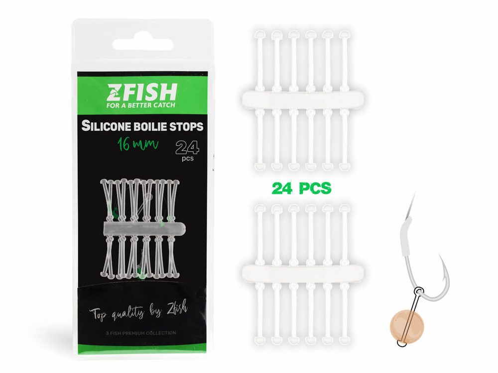 Zfish Silikon Vlas na Nástrahy 24ks - 30mm