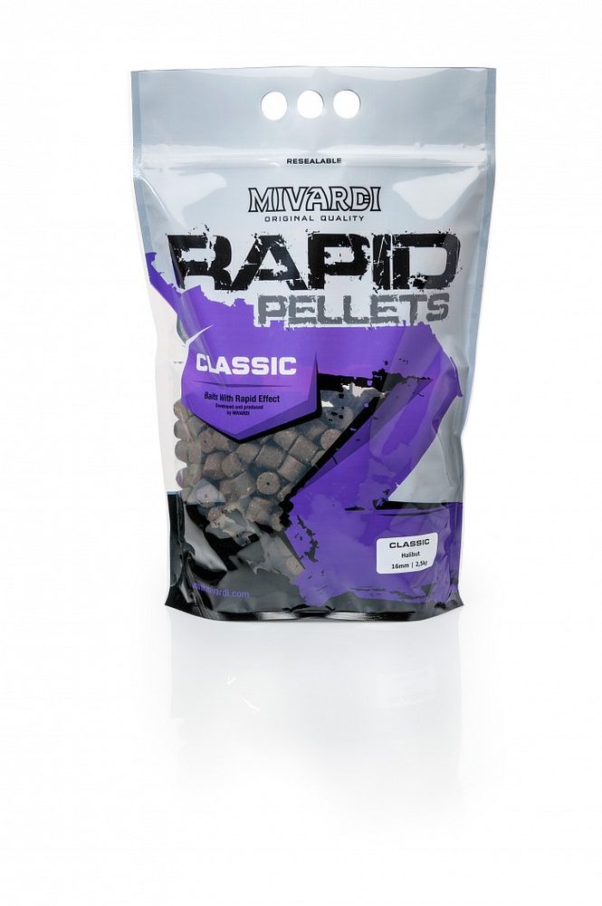 E-shop Mivardi Pelety Rapid Classic Halibut,Mivardi Pelety Rapid Classic Halibut