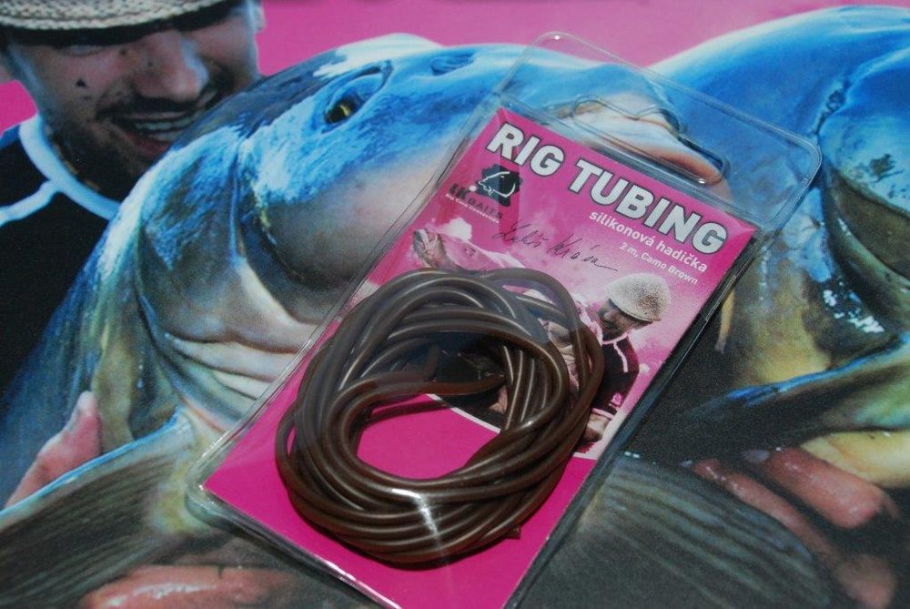 LK Baits Rig Tubing Camo Brown 2m