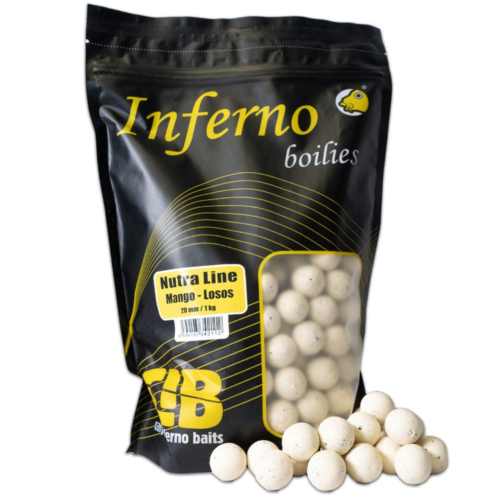 Carp Inferno Boilies Nutra Line Mango/Losos - 20mm 250g