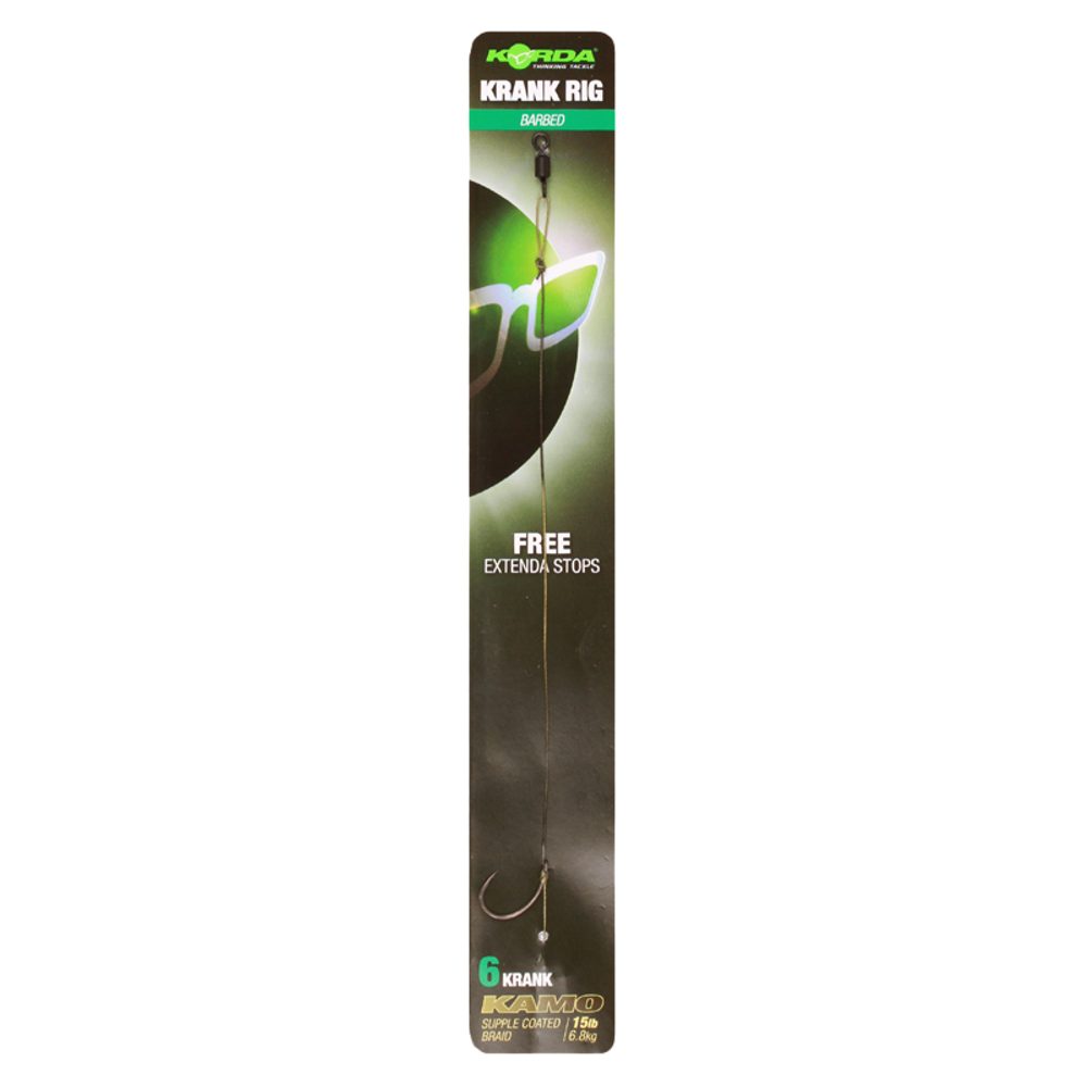 E-shop Korda Návazec Krank Ready Rig Barbed - vel.2,Korda Návazec Krank Ready Rig Barbed - vel.2