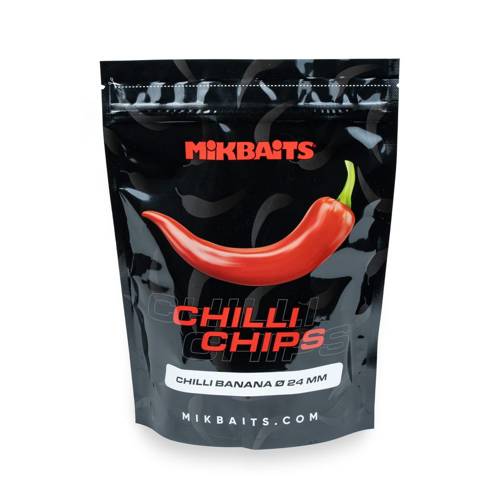 E-shop Mikbaits Boilie Chilli Chips Chilli Banana - 24mm 300g,Mikbaits Boilie Chilli Chips Chilli Banana - 24mm 300g