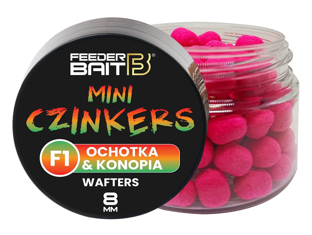 FeederBait Mini Czinkers Wafters 6x8mm 25ml,FeederBait Mini Czinkers Wafters 6x8mm 25ml