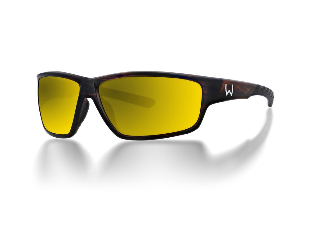 Fotografie Westin Polarizační brýle W6 Sport 20 - Matte Brown Stripe - Lb Brown Lm Yellow Ar Green