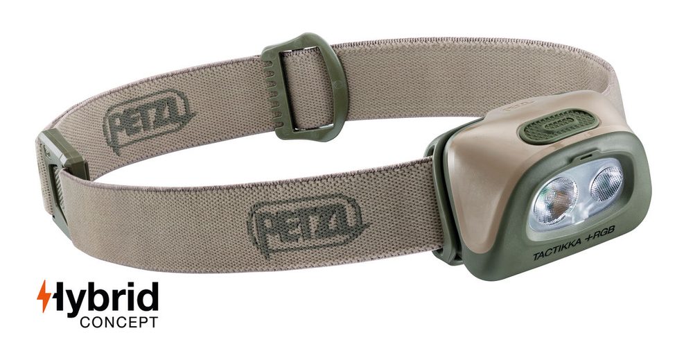 Petzl Čelovka Tactikka RGB písková