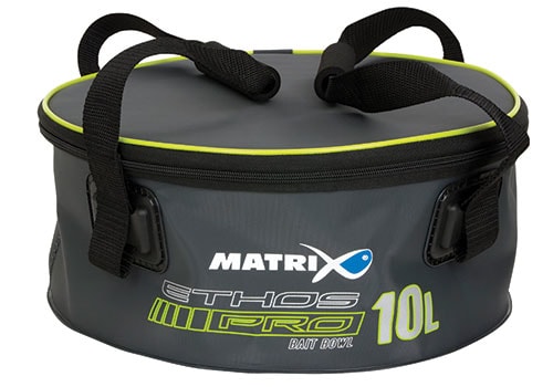 Matrix Míchačka na krmení Ethos Pro EVA Groundbaits with lid & handles 10l