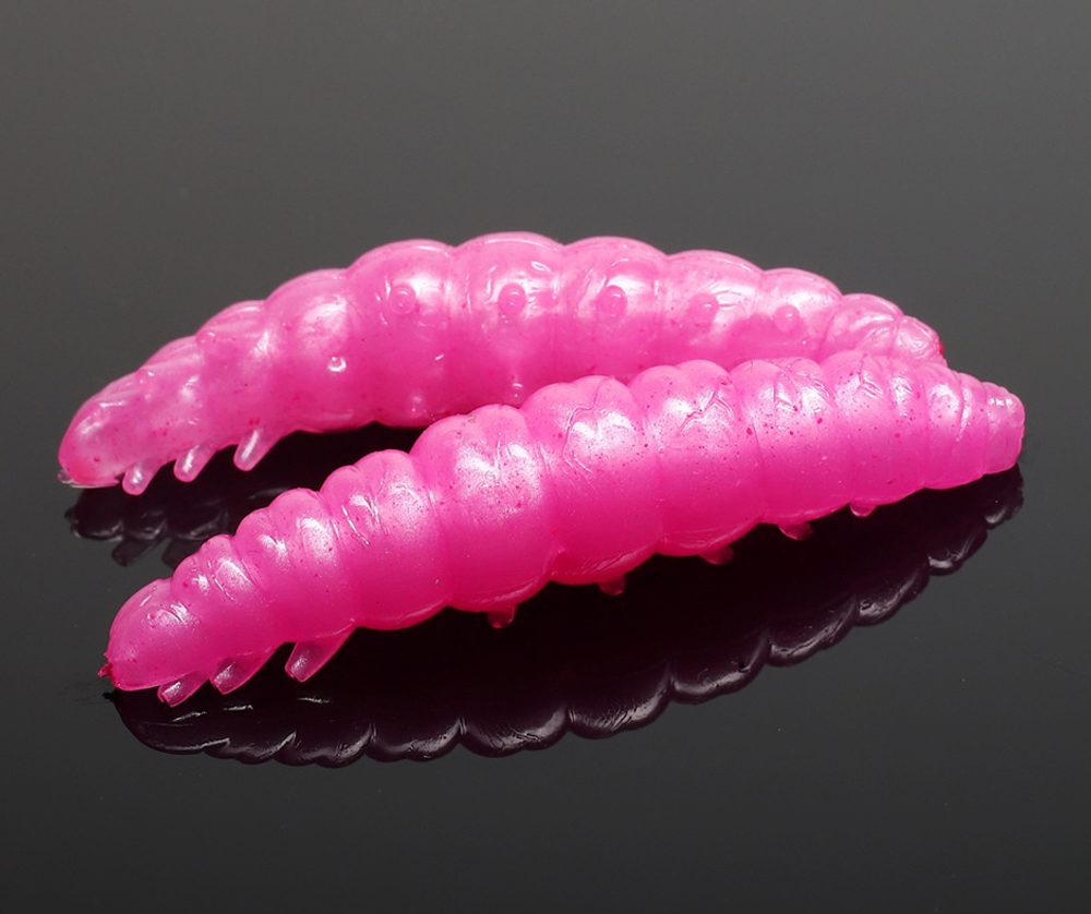 Libra Lures Larva Pink Pearl - 3cm 15ks