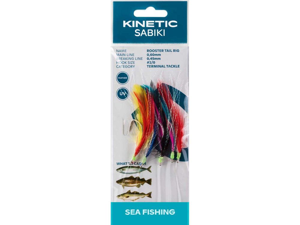 E-shop Kinetic Návazec Sabiki Rooster Tail vel.2/0 Multi Color,Kinetic Návazec Sabiki Rooster Tail vel.2/0 Multi Color