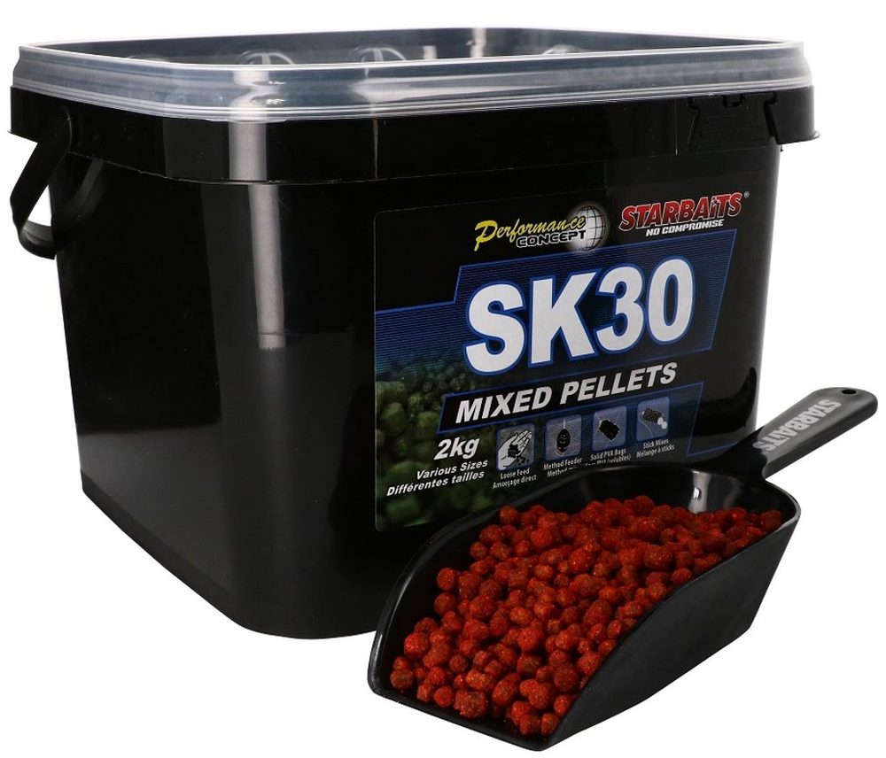 E-shop Starbaits Peletky Mixed Pellets 2kg - SK30,Starbaits Peletky Mixed Pellets 2kg - SK30