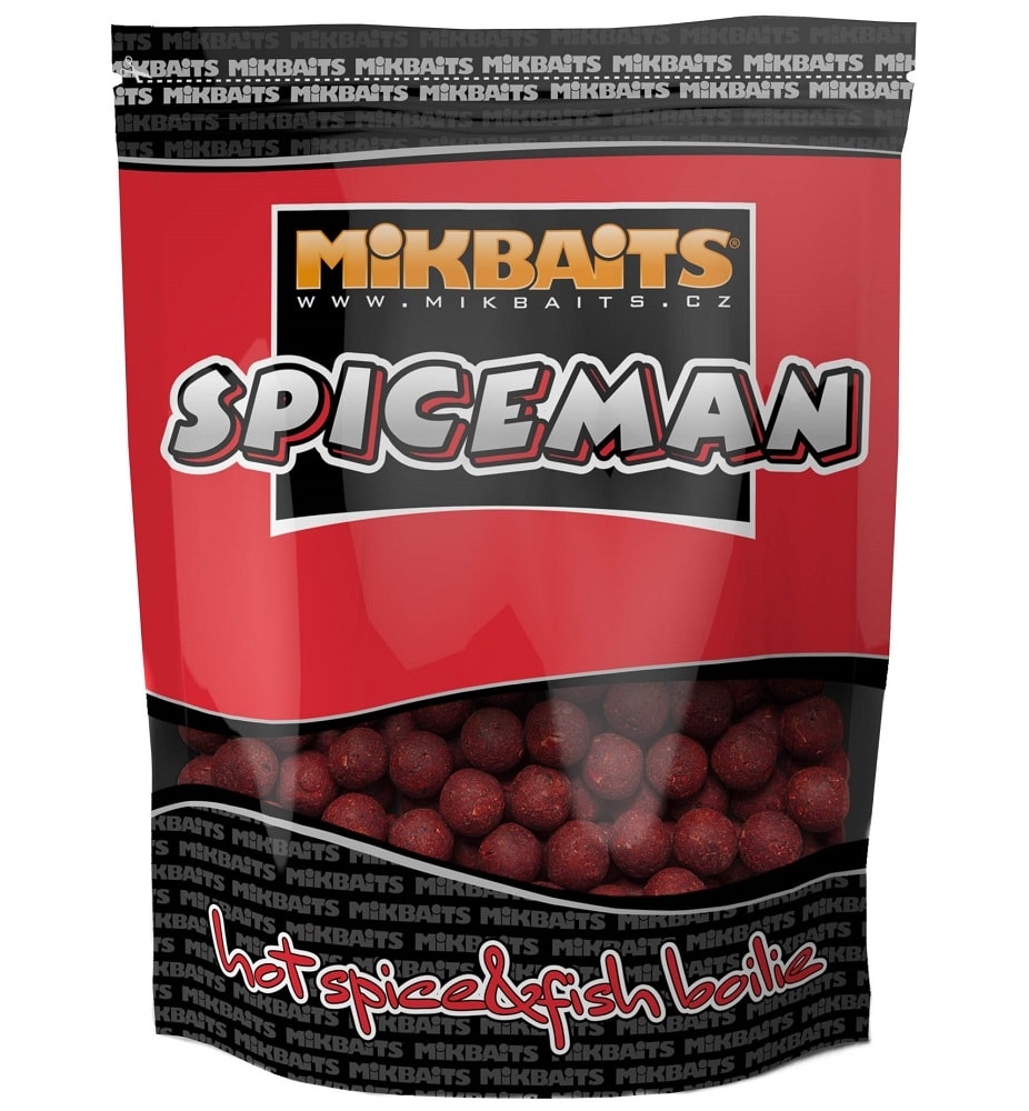 Mikbaits Boilie Spiceman Pikantní švestka - 24mm 2,5kg