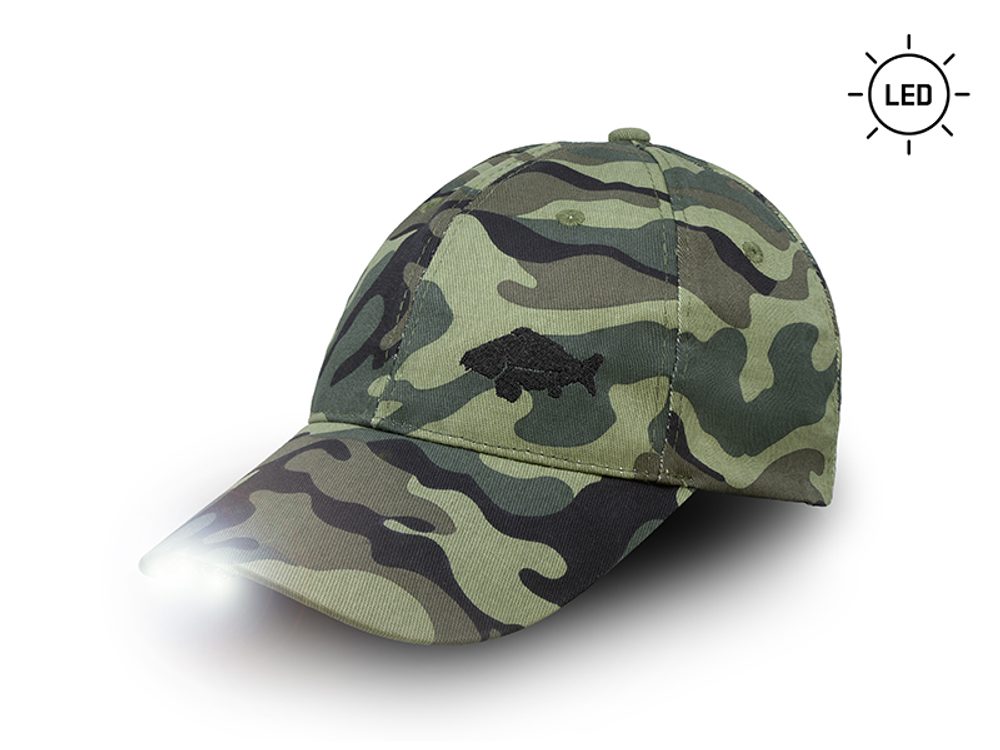 E-shop Delphin Kšiltovka LED OutLine Camo,Delphin Kšiltovka LED OutLine Camo